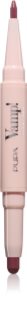 PUPA Milano Vamp! Creamy Duo Kontuuriv huulepulk ja huulelainer kaks-ühes varjund 018 Mauve Rose 0.8 g