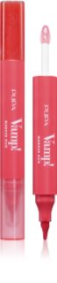 PUPA Milano Vamp! Lip Marker Duo Lip Fix with shine