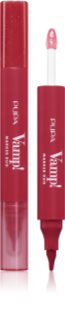 PUPA Milano Vamp! Lip Marker Duo Lip Fix with shine shade 005 Cherry Granita 1.4 ml