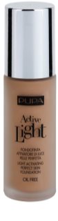 PUPA Milano Active fond de teint léger SPF 10 teinte 030 Natural Beige 30 ml