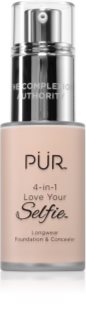 PÜR Cosmetics 4-in-1 Love Your Selfie make-up a korektor 2 v 1 odtieň LN2 30 ml