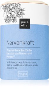 Pure Ella Nervenkraft Kapseln zur Förderung der physischen und mentalen Gesundheit 60 KAP