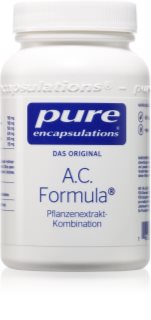 Pure Encapsulations A.C. Formula Präparat zur Aufrechterhaltung einer gesunden Funktion des Organismus 60 KAP
