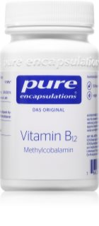 Pure Encapsulations Vitamin B12 Kapseln zur Förderung des seelischen Gleichgewichts 90 KAP