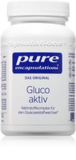 Pure Encapsulations Gluco aktiv Kapseln zur Aufrechterhaltung eines normalen Blutzuckerspiegels 60 KAP