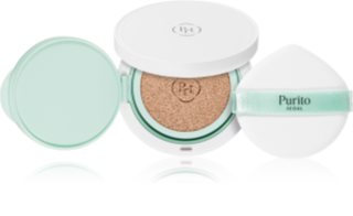 Purito Wonder Releaf Centella BB Cushion BB-creme i en svamp SPF 30 Skygge 13 Neutral Ivory 15 g