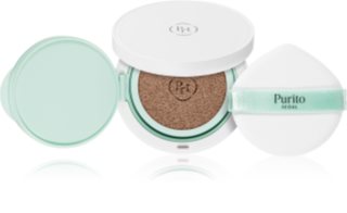 Purito Wonder Releaf Centella BB Cushion BB-creme i en svamp SPF 30 Skygge 23 Natural Beige 15 g