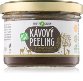 Purity Vision Raw peeling corps au café 175 g
