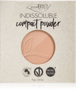 puroBIO Cosmetics Indissouble puder w kompakcie napełnienie odcień 04 9 g