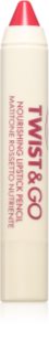 puroBIO Cosmetics Twist&Go vyživujúci rúž v ceruzke odtieň Raspberry Red 2.9 g