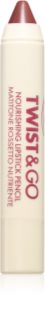 puroBIO Cosmetics Twist&Go vyživujúci rúž v ceruzke odtieň Dark Mauve 2.9 g