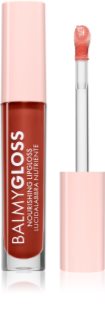 puroBIO Cosmetics BalmyGloss vyživujúci lesk na pery odtieň 02 Shimmering Light Brown 4.2 g