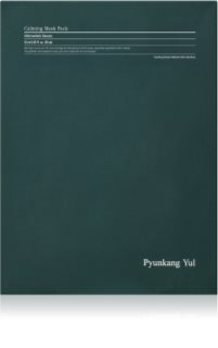 Pyunkang Yul Calming Mask Pack raminamoji tekstilinė veido kaukė intensyvaus drėkinamojo poveikio 10x25 ml