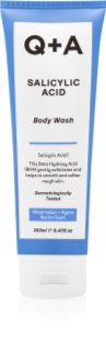 Q+A Salicylic Acid eksfoliacijski gel za prhanje s salicilno kislino dišave Watermelon + Agave Nectar 250 ml