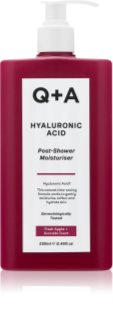 Q+A Hyaluronic Acid nawilżające mleczko do ciała zapachy Fresh Apple + Avocado 250 ml
