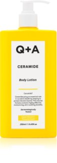 Q+A Ceramide nawilżające mleczko do ciała z ceramidami zapachy Sweet Almond + Pistachio 250 ml