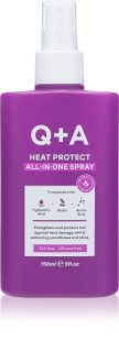 Q+A Heat Protect All-In-One zaštitni sprej za toplinsku obradu kose 150 ml