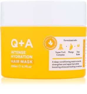 Q+A Intense Hydration Intense Hydrating Mask for hair 200 ml