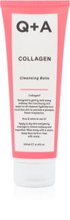 Q+A Collagen Makeup Removing Cleansing Balm with nourishing effect 125 ml