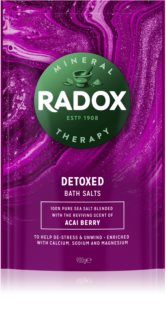Radox Detox sales de baño con efecto desintoxicante 900 g