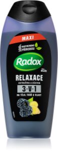 Radox Men Feel Wild żel pod prysznic do twarzy, ciała i włosów dla mężczyzn 400 ml