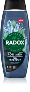 Radox Feel Energised гель для душа для чоловіків 2 в 1 450 мл