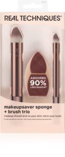 Real Techniques Makeup Saver Brush Trio Børstesæt