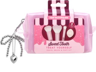 Real Techniques Sweet Tooth Treat Yourself putni set kistova s torbicom