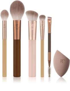 Real Techniques New Nudes Soft-Focus Face Set Pinselset