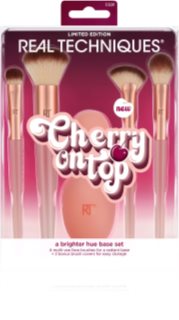 Real Techniques Cherry On Top A Brighter Hue Base Set Børstesæt