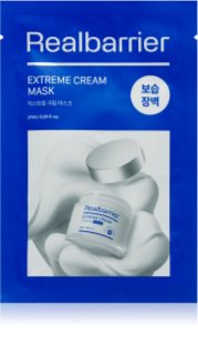 Real Barrier Extreme Cream Mask raminamoji tekstilinė veido kaukė intensyvaus drėkinamojo poveikio 27 ml