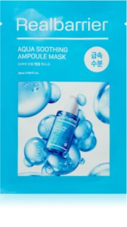 Real Barrier Aqua Soothing Ampoule Mask Beruhigende Tuchmaske 28 ml