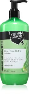 Real Natura Aloe Vera Hidra shampoo kosteuttava ja kiiltoa antava 500 kpl