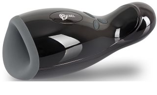 REBEL Means Gear male masturbator vibrating 20 cm