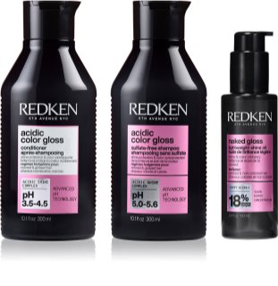 Redken Acidic Color Gloss setti värin suojaamiseen