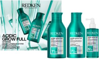 Redken Acidic Grow Full System lote de regalo para recuperar el espesor del cabello