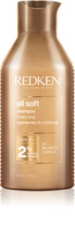 Redken All Soft shampoo nutriente per capelli secchi e fragili 500 ml