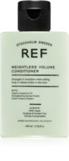 REF Weightless Volume Conditioner Balsam för fint och slappt hår För volym från rötterna
