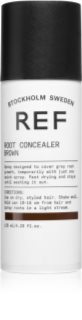 REF Root Concealer spray para cobrir o recrescimento imediato tom Brown 100 ml