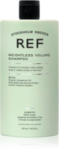 REF Weightless Volume Shampoo Shampoo für feines und schlaffes Haar für einen volleren Haaransatz