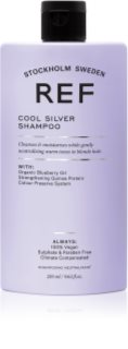 REF Cool Silver Shampoo сребърен шампоан неутрализиращ жълтеникавите оттенъци 285 мл.