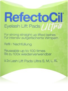 RefectoCil Eyelash Lift Pads Ultra patch riutilizzabili per gli occhi per il lifting e la laminazione delle ciglia 100 pz