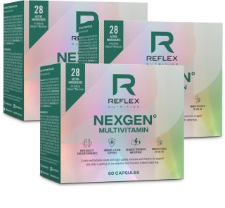 Reflex Nutrition Nexgen® Multivitamin kapsuly s multivitamínovým komplexom 3x60 cps