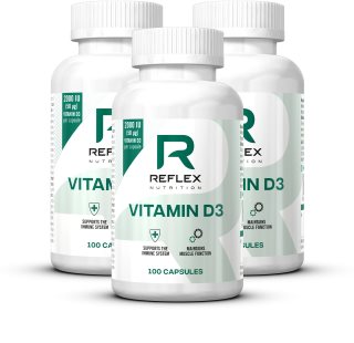 Reflex Nutrition Vitamin D3 100 pcs Kapseln mit Vitamin D