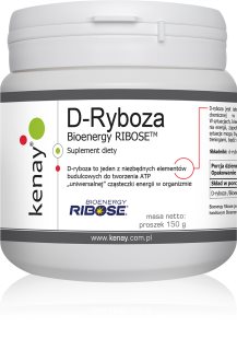Kenay D-Ryboza Bioenergy RIBOSE proszek do przygotowania napoju wsparcie wydolności treningowej 150 g