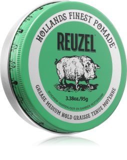 Reuzel Green Grease Medium Hold pomada do włosów 95 g