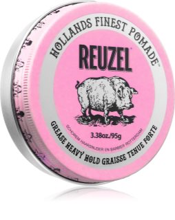 Reuzel Pink Grease Heavy Hold pomada do włosów 95 g