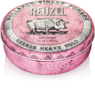 Reuzel Hollands Finest Pomade Grease Matu pomāde ar stipru fiksāciju