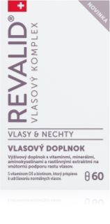 Revalid Vlasový komplex Vlasy a Nechty kapsuly na podporu rastu vlasov a kvalitu nechtov