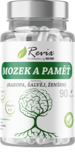 Revix Mozek a paměť kapsle pro podporu činnosti nervové soustavy 90 cps